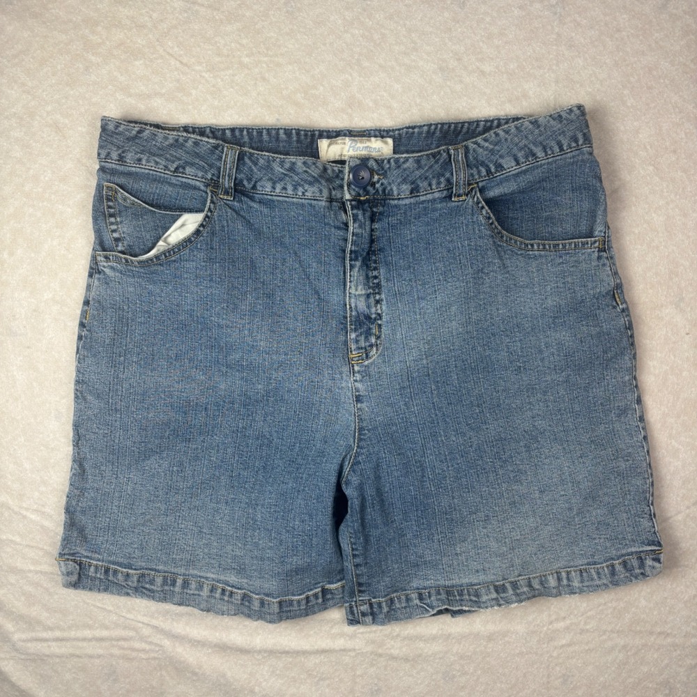 Vintage Blue Penmans Denim Jean Shorts – Size 16